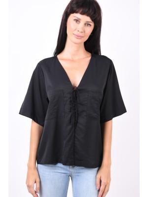 Camasa Dama Object Objlagan 2/4 Black